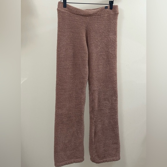 Women's Brown Cozy Fluffy Pant from PINK by Victoria's Secret Size Small - Picture 1 of 5
